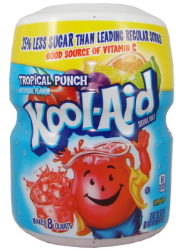 KOOL-AID Lemonade 'Tropical Punch' Sugar-Sweetened Drink Mix 538 gr